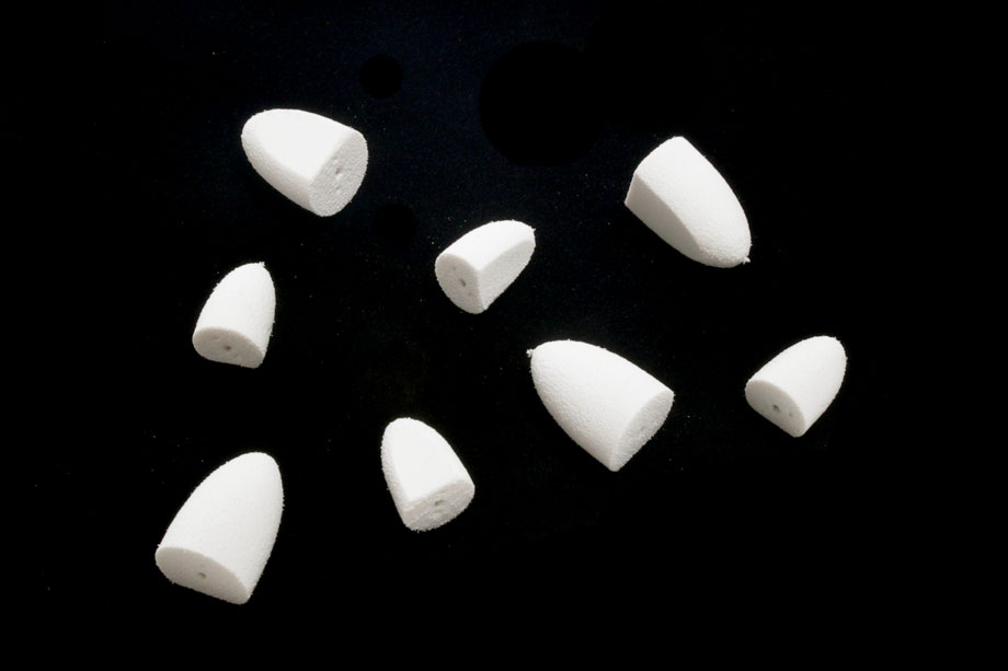Foam Flat Face Popper Heads