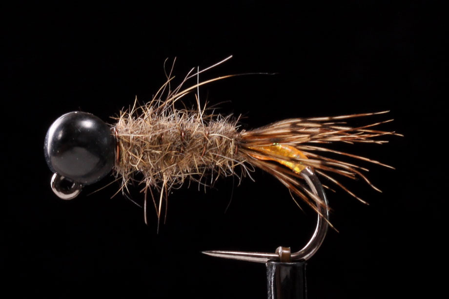 Peeping Caddis Jig orange