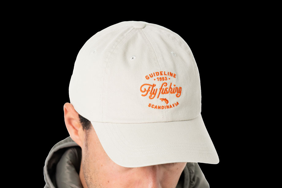 Guideline Fly Fishing Dad Cap bone