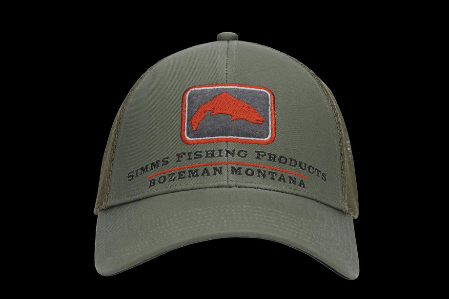Simms Trout Icon Trucker smokey olive